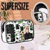 Football-themed PVC Toiletry Bag, Makeup Bag, Suitable for Men and Women, Transparent Travel Toiletries Storage Bag Makeup Bag