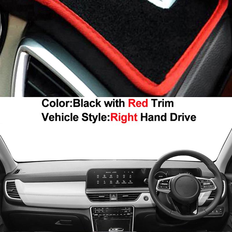 For Kia Seltos 2025 2025 2025 2025 Car Dashboard Sun Shade Cover Instrument Desk Non-slip Dash Board Sun Shade Anti-UV Pad Mat