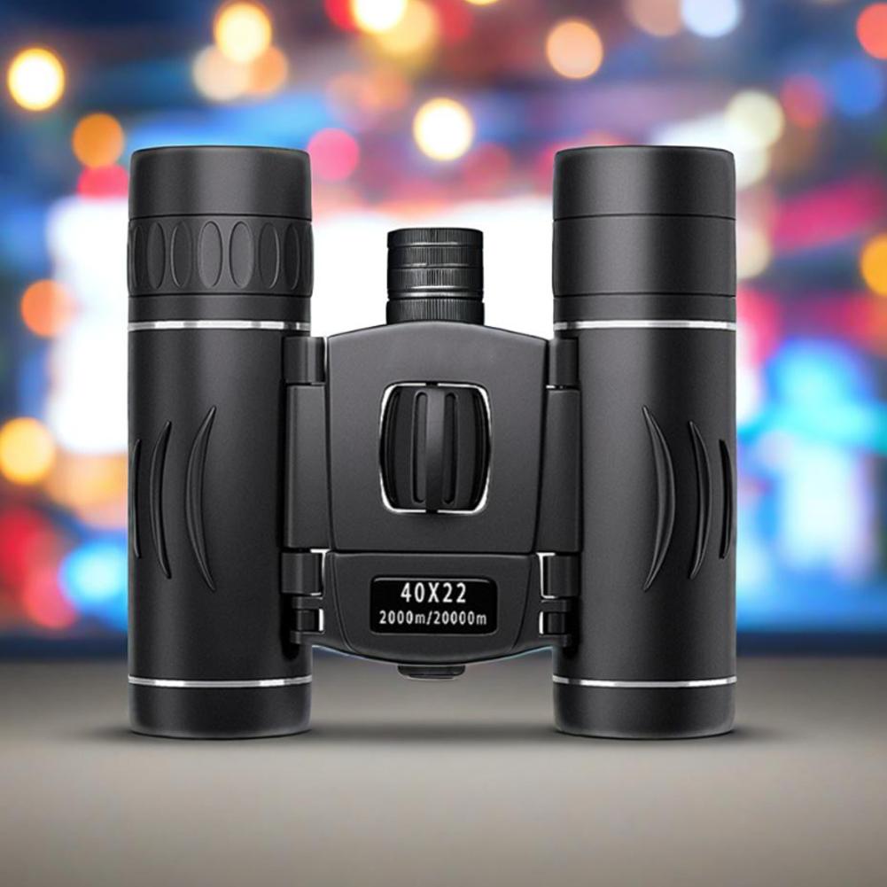 40x22 Binoculars Long Range Telescope Portable Binoculars Professional Binoculars for Bird Watching Hunting Hiking Travel Sports