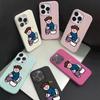 ტელეფონის ქეისი iPhone 11 13 16 Pro Max iPhone XR XS Max 14 15 Pro Max 12 13 Pro Max 16 Plus 13 Pro 14 Pro Cartoon Painted Macaron Colors