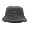 New fashion plush woolen imitation mink bucket hat women's autumn and winter versatile show small face warm bucket basin hat