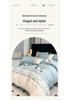 Light Luxury 100% Long-Staple Cotton Embroidered Bedding Set - High-End Four-Piece Pure Cotton for All Seasons.