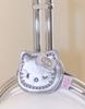 Athe Vanessabruno [Hello Kitty X Athe] Studded Silver Strap Mini Pouch Aawa6E006Sv