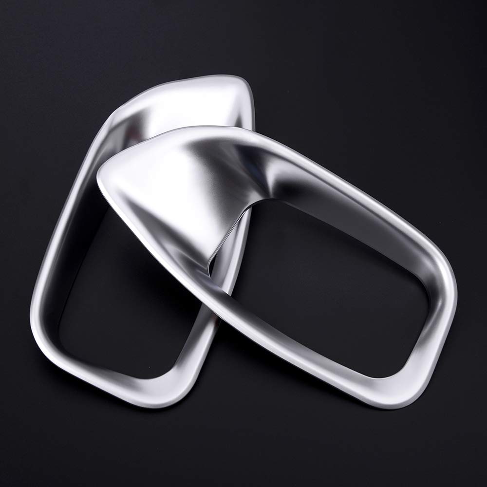 ABS Car Front Seat Adjustment Button Frame Trim Cover Sticker Fit For Jaguar XE XF F-Pace 2016-2018 Auto Interior Accessories