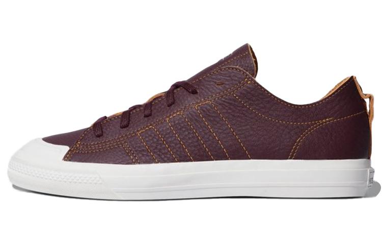 Adidas Originals Nizza Rf Maroon Legacy Gold FV0678 36