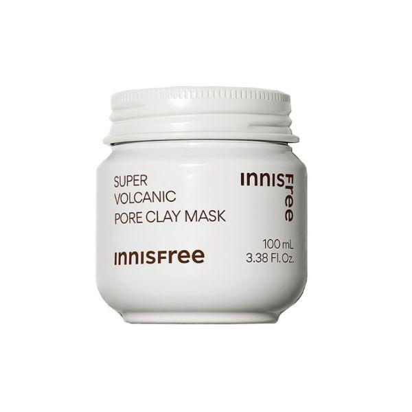 Innisfree Super Volcanic Pore Clay Mask 100ml - Deep Pore Cleansing & Exfoliating