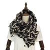 Thick Cashmere Scarf For Women Leopard Print Tippet Pashmina Shawl And Wrap Design Luxury Brand Blanket Stole Bufanda Echarpe