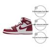 Air Jordan 1 Retro High OG GS Artisanal Red Chaussures pour Enfants Blanc Équipe-Rouge FD1437-160