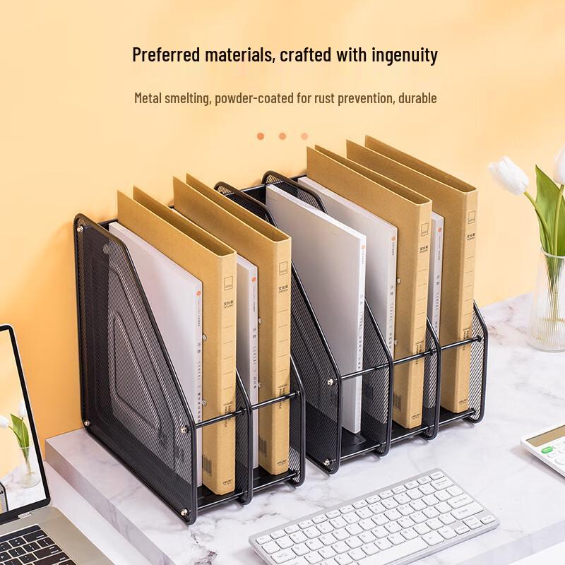 ZANYANG Premium Metal Desktop File Holder