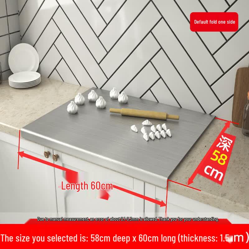 Yingtang 304 Food Grade Stainless Steel Dough Kneading Board