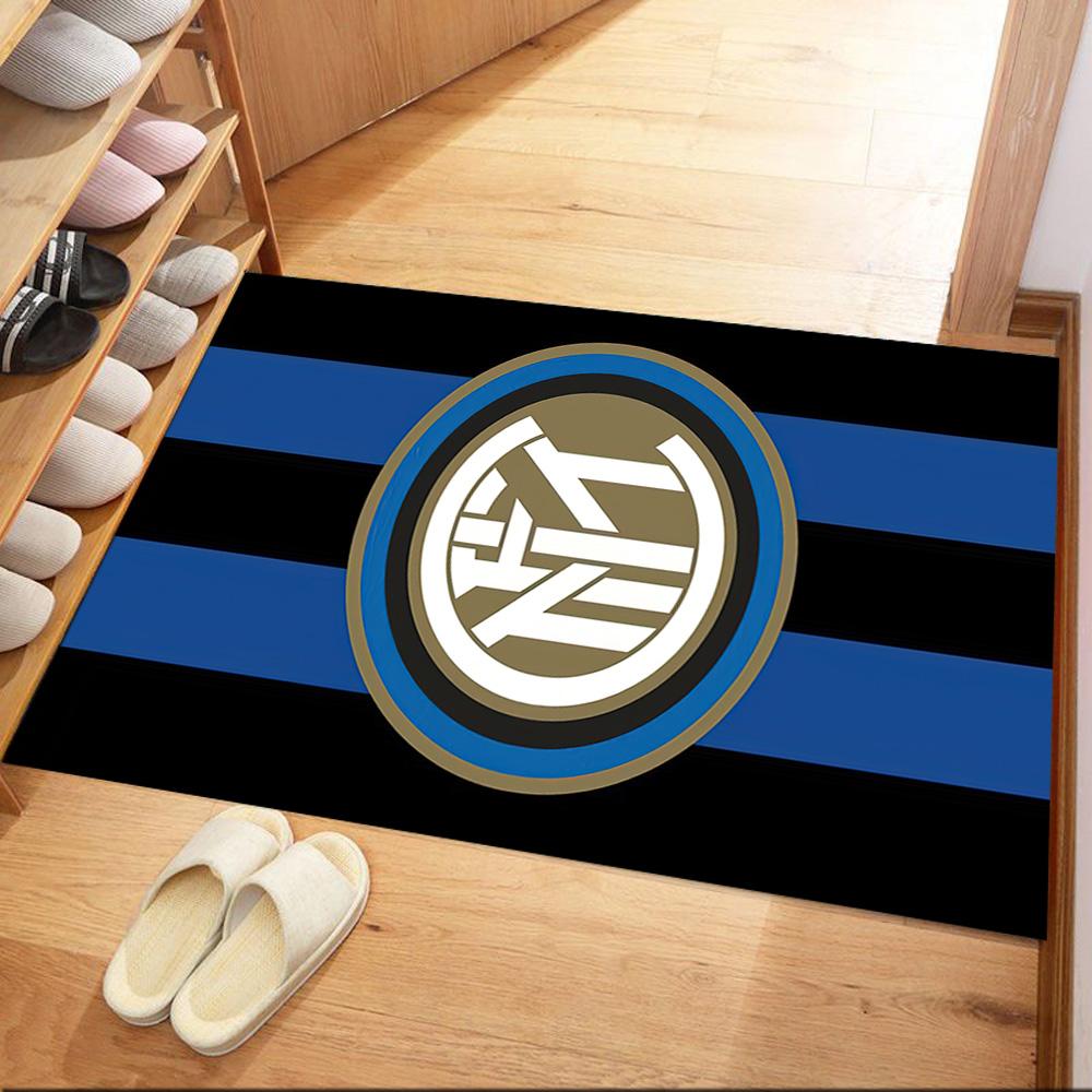Inter Milan Area Rug Design For Foyer Outdoor Game Room Study Room Antislip Rug Anime Office Decor Birthdaychristmas Gift