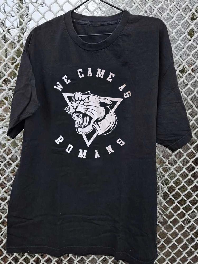 Collection We Came As Romans Band Logo Classic T Shirt Black All Size BT800 Unisex T-Shirt XL