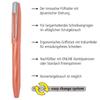 ONLINE Fountain Pen F Fine Nib Slope Sunny Peach 26057 Officially Imported