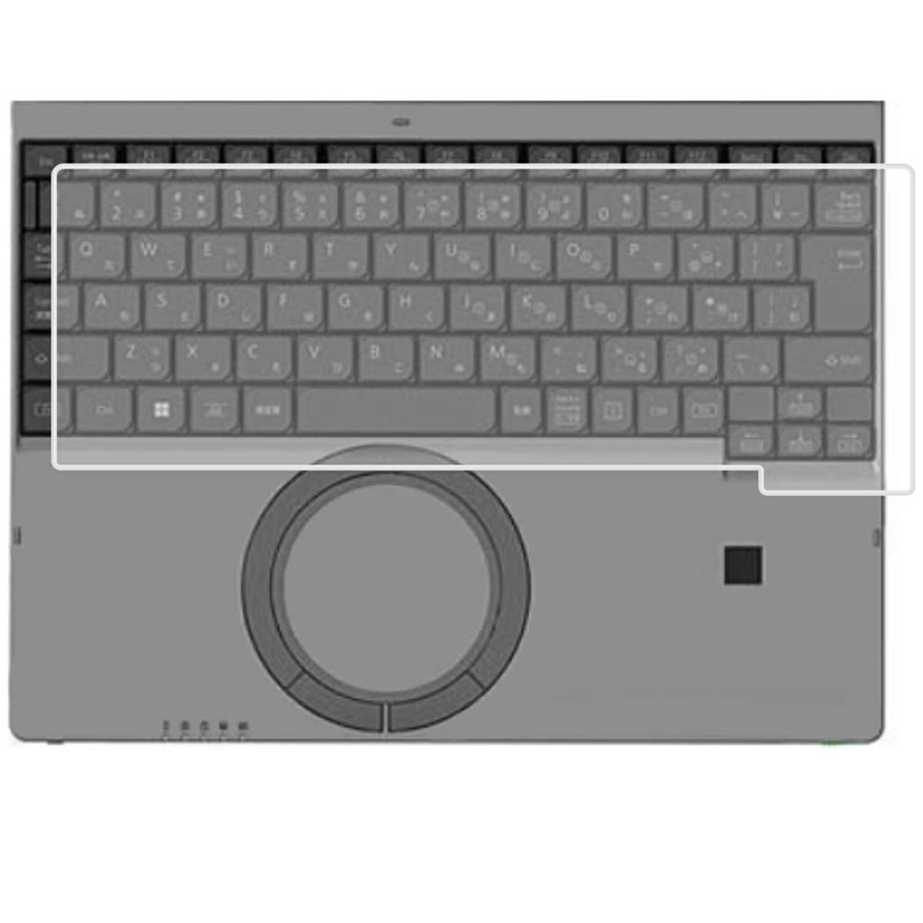 ClearView Keyboard Cover/Protection Film for Panasonic Let's Note SR Series SR3/SR4 (2025/2024/2023 Models) - Made in Japan