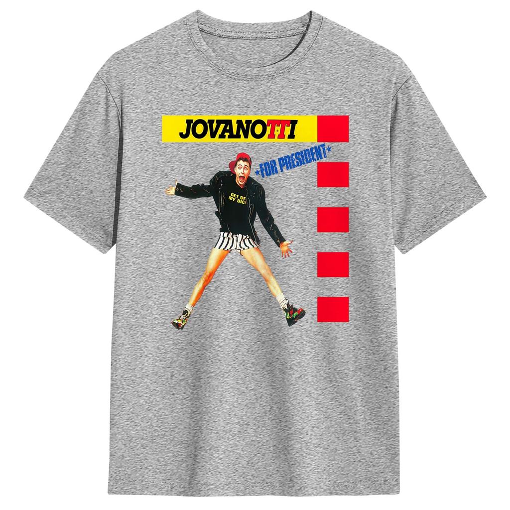 Jovanotti T-shirt Volwassenen Y2K Casual T-shirts Zomer Ronde Hals Harajuku T-shirts Casual Grote Maten Kleding