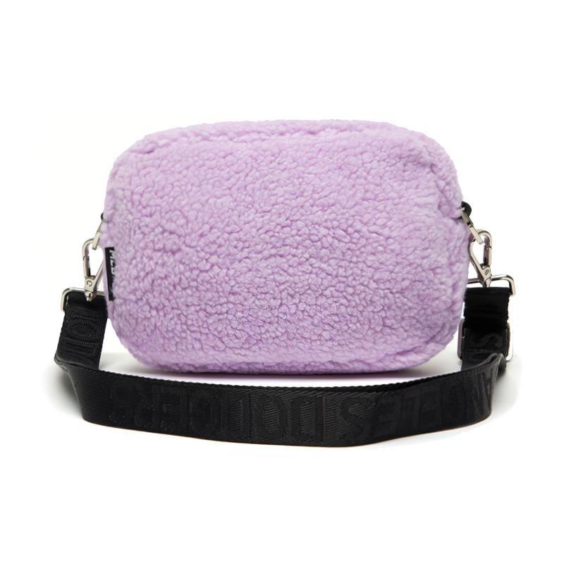 MLB Polyester Camera Bag, Shoulder Bag, Crossbody Bag, Fanny Pack Regular Women's Purple Pink Casual 3ACRS0316-07LDL