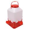 Chicken Waterer 10L Large Capacity Easy to Clean Manual Chick Drinker Waterer for Poultry Feeding