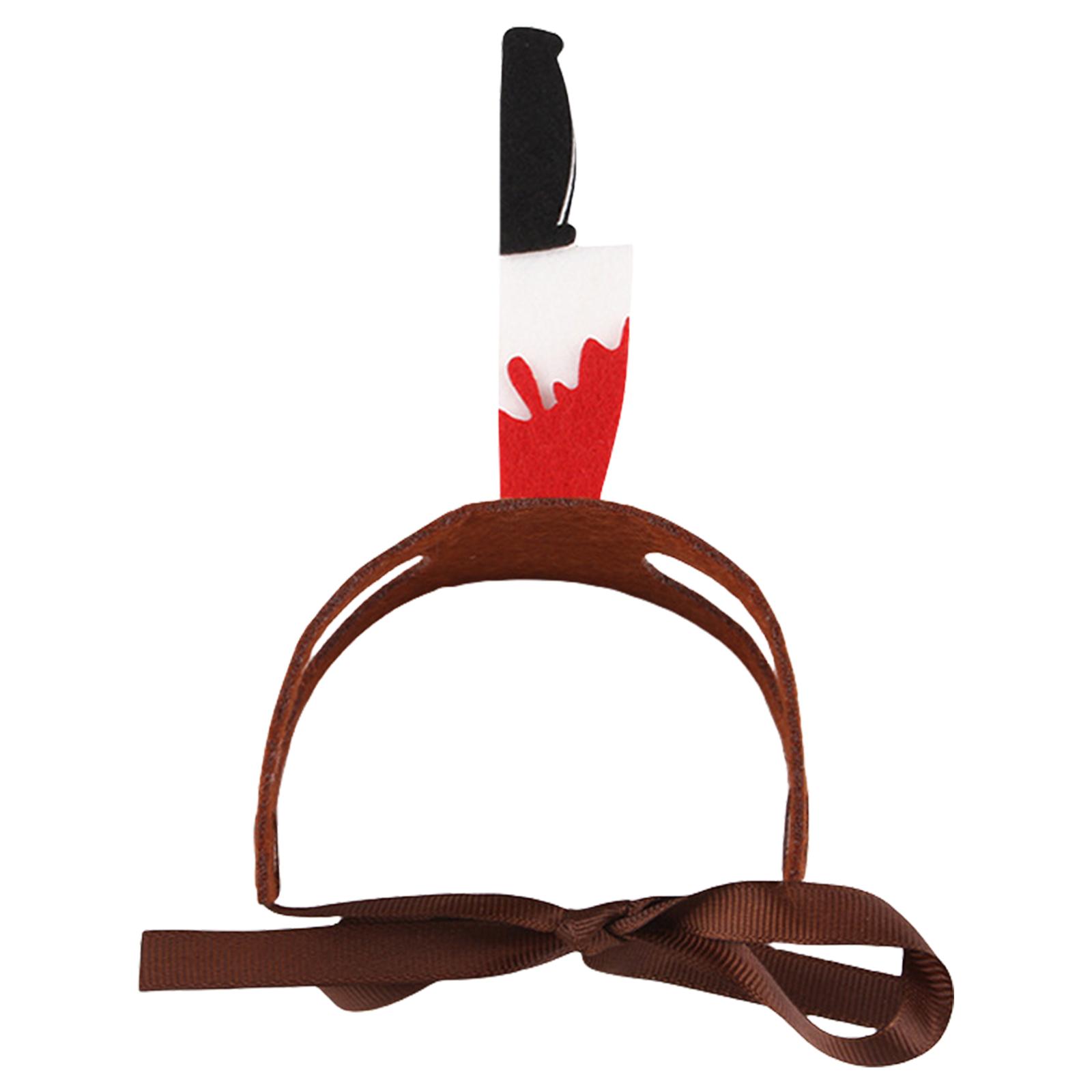 

Dog Halloween Headbands Adjustable Pet Headbands Durability Pet Headpiece for Media Large Dogs M