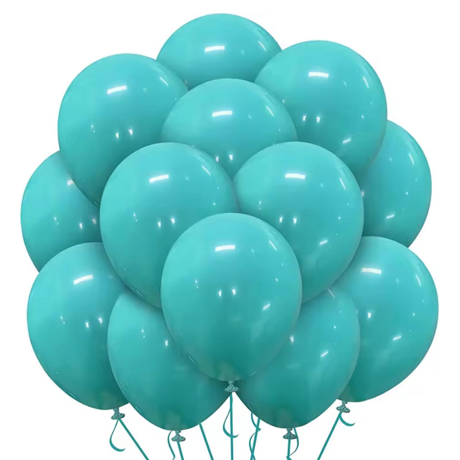 

10/20/30pcs 5/10/12inch Latex Balloons Red Pink Black Wedding Globos Decoration Baby Shower Festival Birthday Party Decor Ballon 10pcs&5inch тиффани синий
