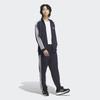Adidas Men S 3S Regular Fit Double Knit Track Jacket Navy