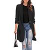 QICED Women's Vintage Casual Long Sleeve Jackets & Coats
