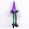 Set Of 5 Colorful Witch Hat Party Decorations Halloween Hanging Pendants Easy to Install Window Ornament for Home