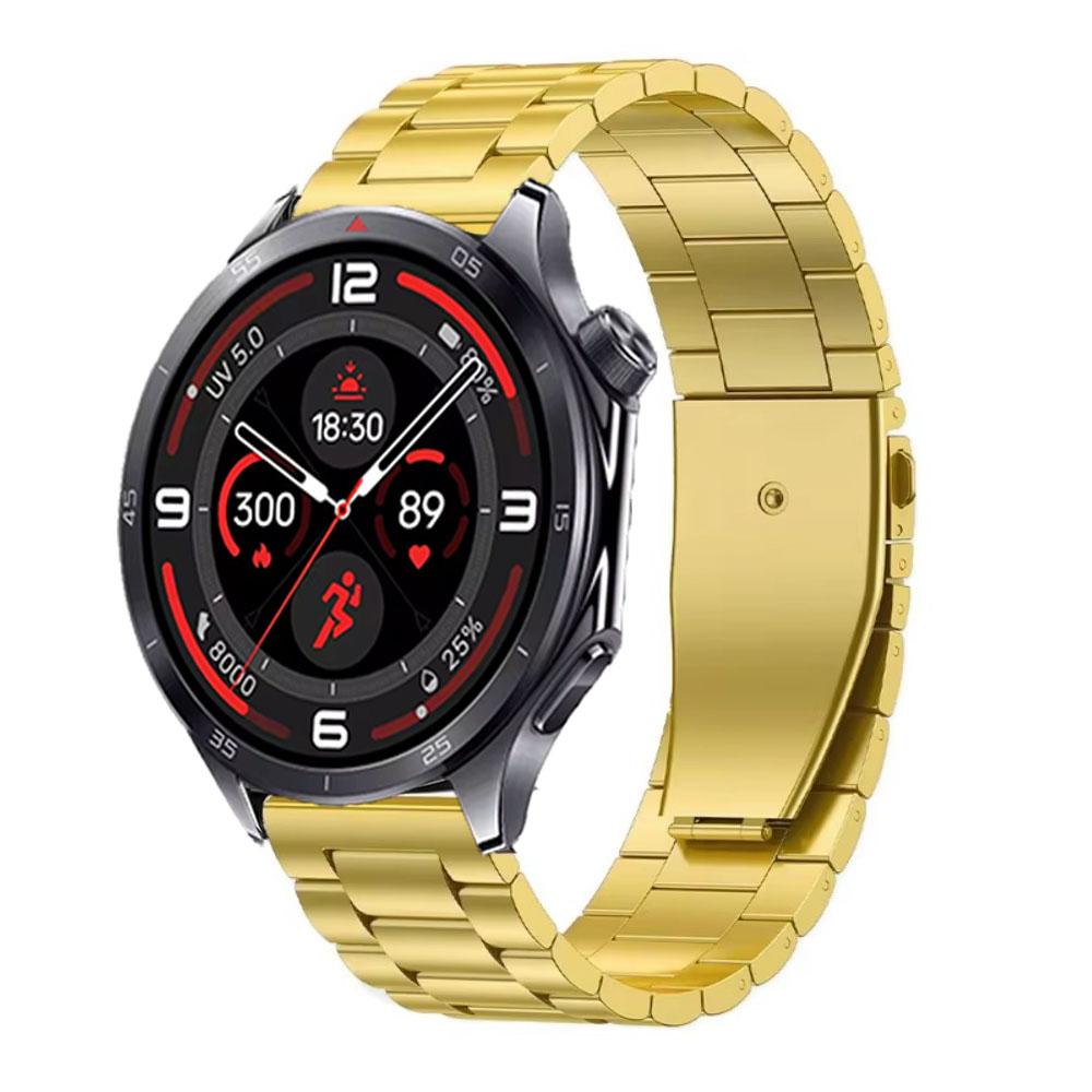 Correa Metálica de 22 mm 18 mm 20 mm para Oneplus Watch Lite/2 2R/3 46 mm 43 mm Pulsera Reemplazable para OPPO Watch S/X2 mini/4 Pro Pulsera