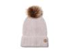 Knit Cap LULA Cute Hat In Amethyst Size Women's (with Pompon) [K5852302 / BEANIE] Smoke, O/S