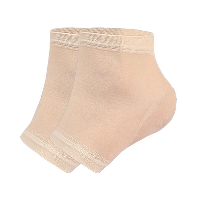 Calzini con Tallone in Gel: Calze Mezzepolpaccio Estive Morbide, Anti-Sfregamento, Traspiranti, Delicate sulla Pelle