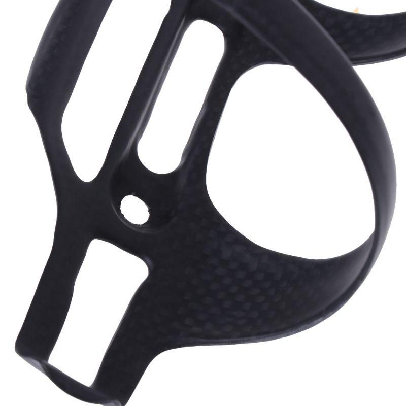Full Carbon Fiber Bicycle Bike Water Bottle Holder Adjustable Side Open Cage Kit
