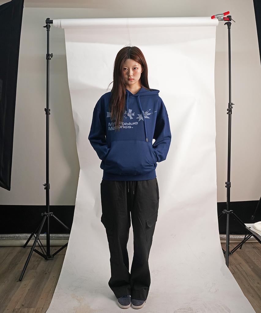 Symbol Logo Graphic Hoodie (Navy)