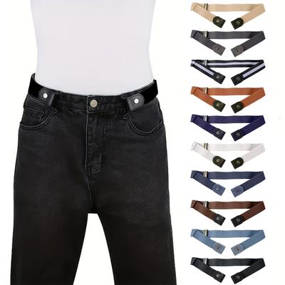 Women's Seamless Elastic Waistband Decorative Waistband