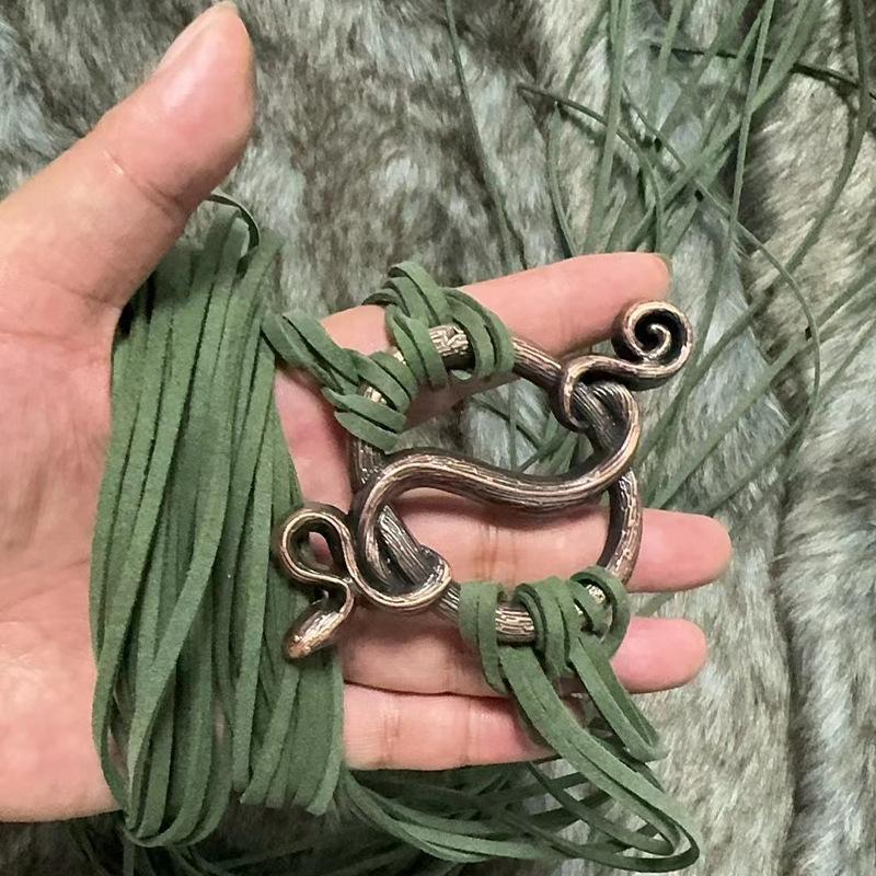 Medieval Long Rope Ring Knotted Belt For Women, Norse Witch Waist Knotted Rope Belt, Viking Renaissance Costume Accessories