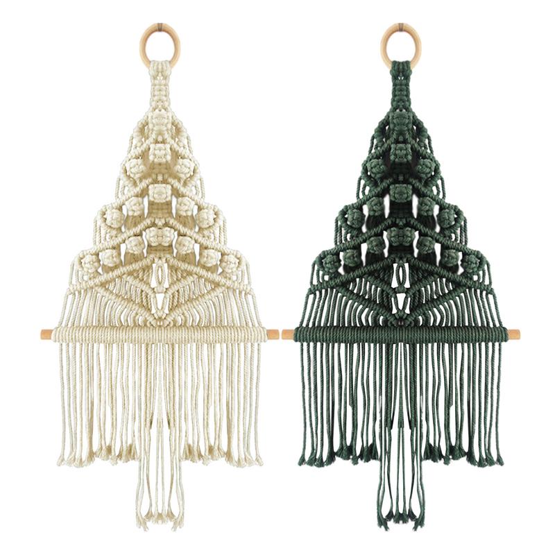 Home Decoration Bohemian Macrame Woven Wall Hanging Boho Room Geometric Tapestry Nordic Art Beautiful Apartment Room Decor Gift