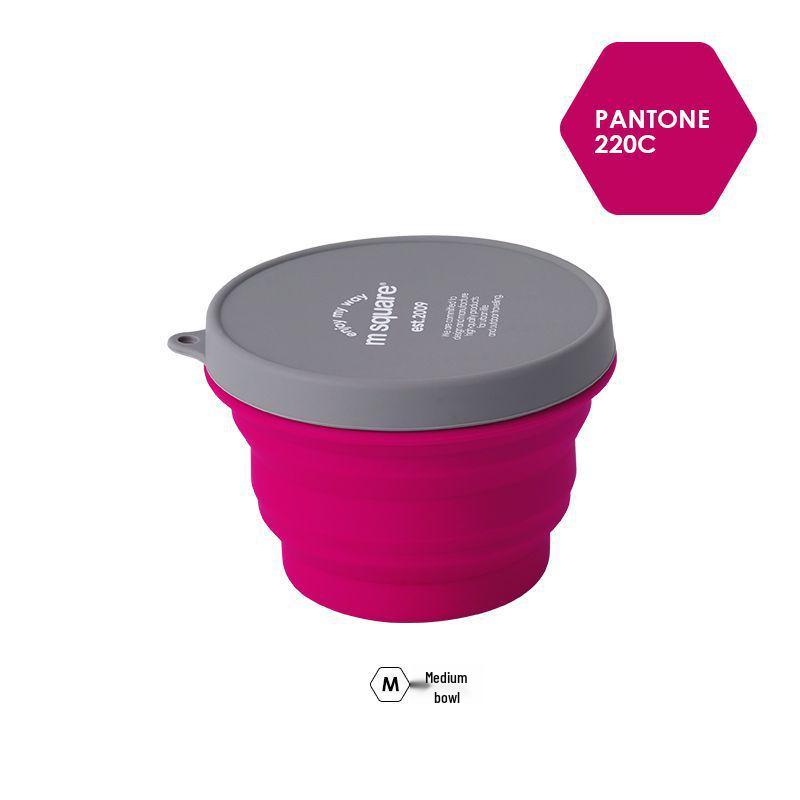 Large Capacity Outdoor Silicone Folding Kettle for Open Flame Boiling - Ideal Camping Cookware & Tableware