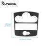 Real Soft Carbon Fiber For Renault Clio 3 2006 2007 2008 2009 2010 2011 2012 Clio Mk 3 III Car CD AC Panel Interior Sticker
