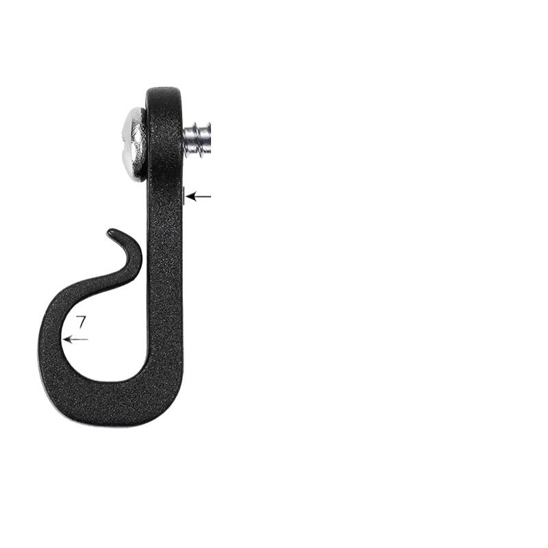 10Pcs Plastic Lights Hook With Screw New String Light Hangers Garage Hooks For Indoor Outdoor Holiday Lights Accessories