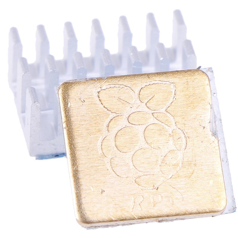 5Pcs For Raspberry Pi 2/3/4 3B+ 4B Aluminum Heatsink Radiator Cooler Kit
