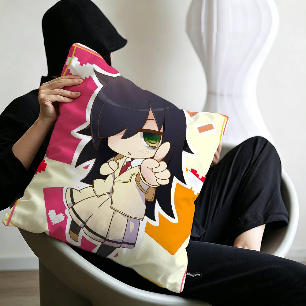Cute KKuroki TomokoS Pillowcase toon Gift Cushion Cover Bedroom Home Sofa Chair Seat Decor pillow case