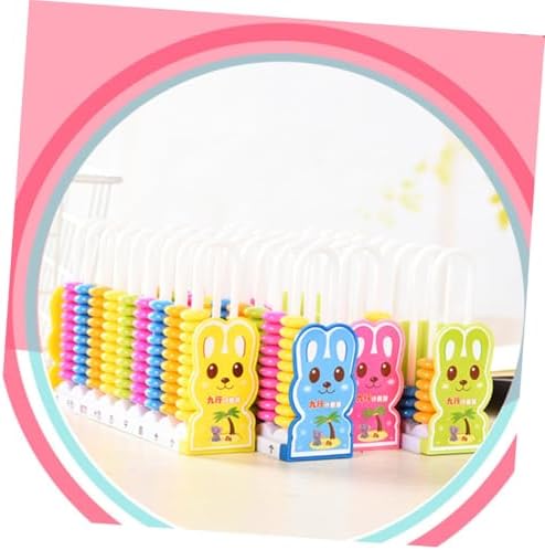Kisangel Kids Abacus Math Learning Toy for Girls & Boys, Counting Bead Frame, Fine Motor Skills Educational Toy