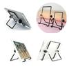 Desktop Metal Steel Multi-angle Non-slip Portable Foldable Adjustable Stand Holder Pad Tablet Stand Holder