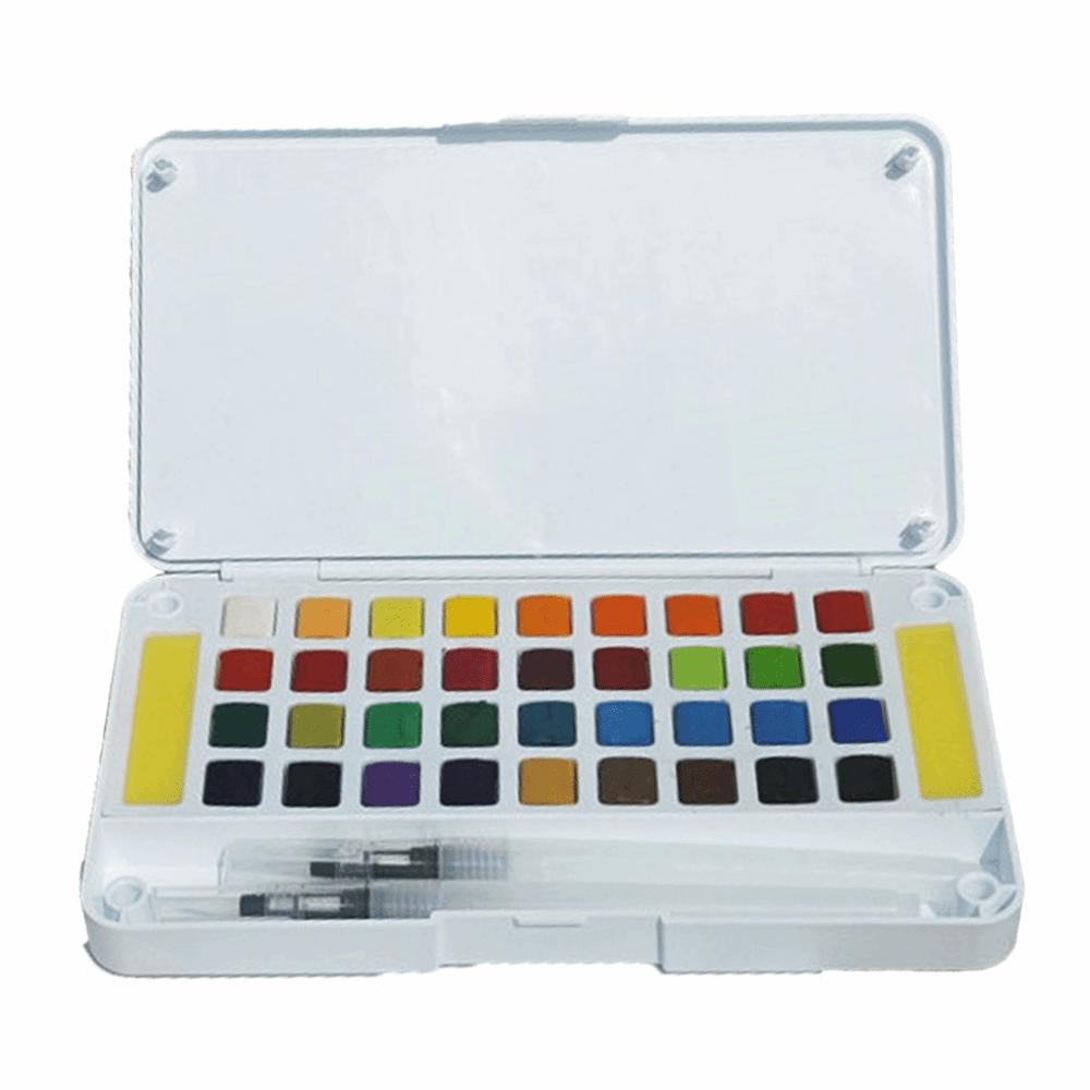 Portable Watercolor Pigment Kit Professional DIY Painting Watercolor Kit  Art Supplies