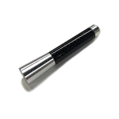 N-BOX JF3 JF4 Custom Short Antenna Car Carbon Antenna Honda Silver 3.1 Inches (8 Cm)