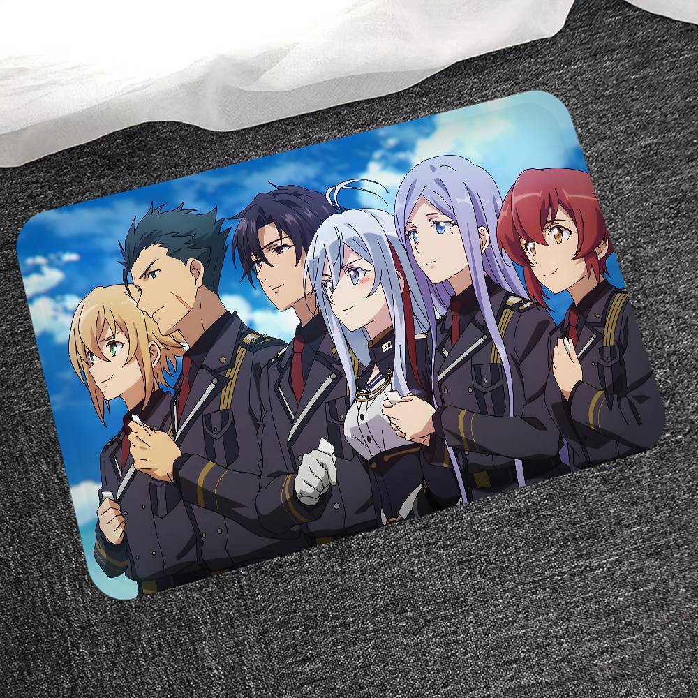 Anime 86 Eighty Six Kitchen Mat Kids Room Bedroom Decoration Balcony Anti-Slip Doormat Living Room Alfombra