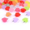 TX32 10pcs 17x10mm Candy Color Acrylic Star Charms Simple Pendant Handmade Jewelry Making Diy Bracelet Necklace Accessories