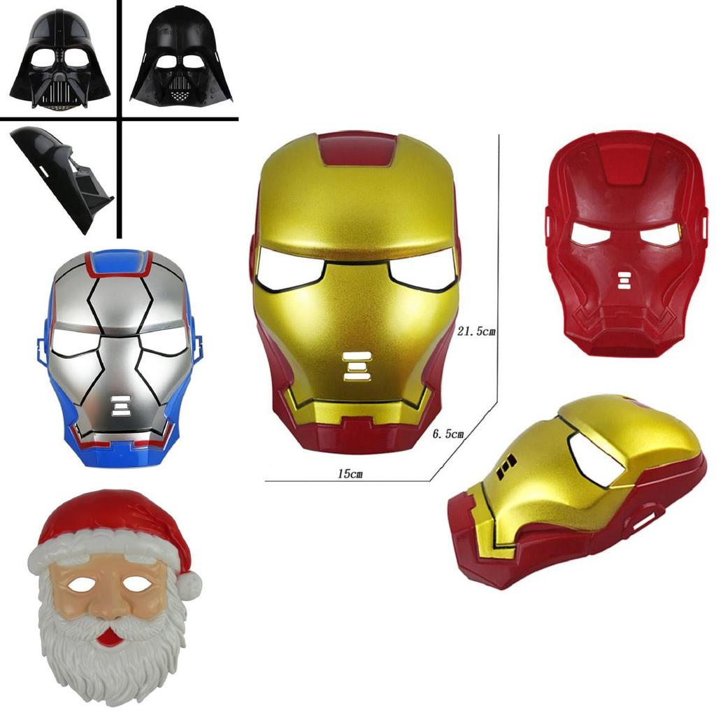 Plastic Thor Helmet Mask For Adult Unisex Halloween Masquerade Parties**