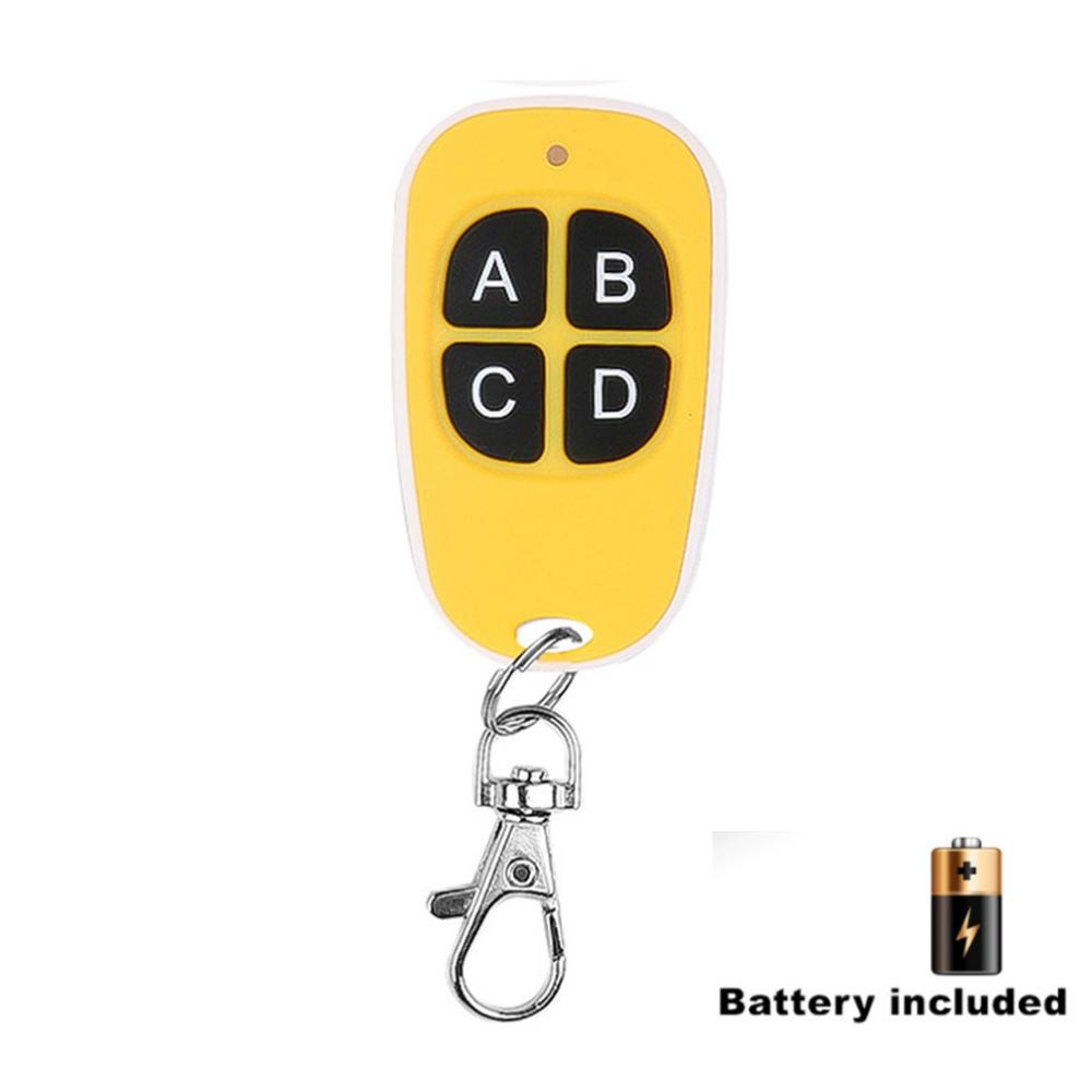 433 Mhz Duplicator Copy Code 4 Keys Remote Control Wireless Universal Door Duplicate Key Fob 433.92MHZ Cloning Gate Garage Door