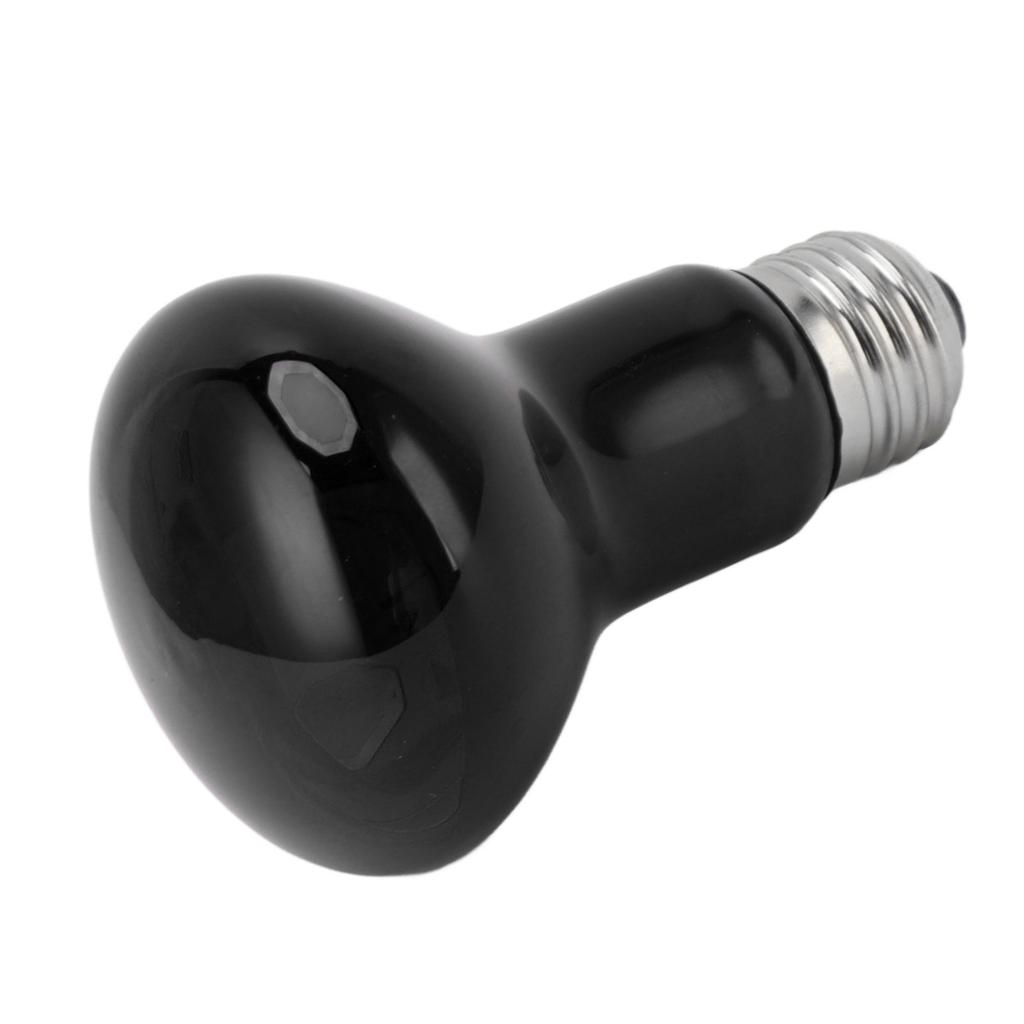 Lâmpada de Calor para Répteis E27 Lâmpadas Multifuncionais de Ponto de Aquecimento para Répteis Cobra 110?120V Preto