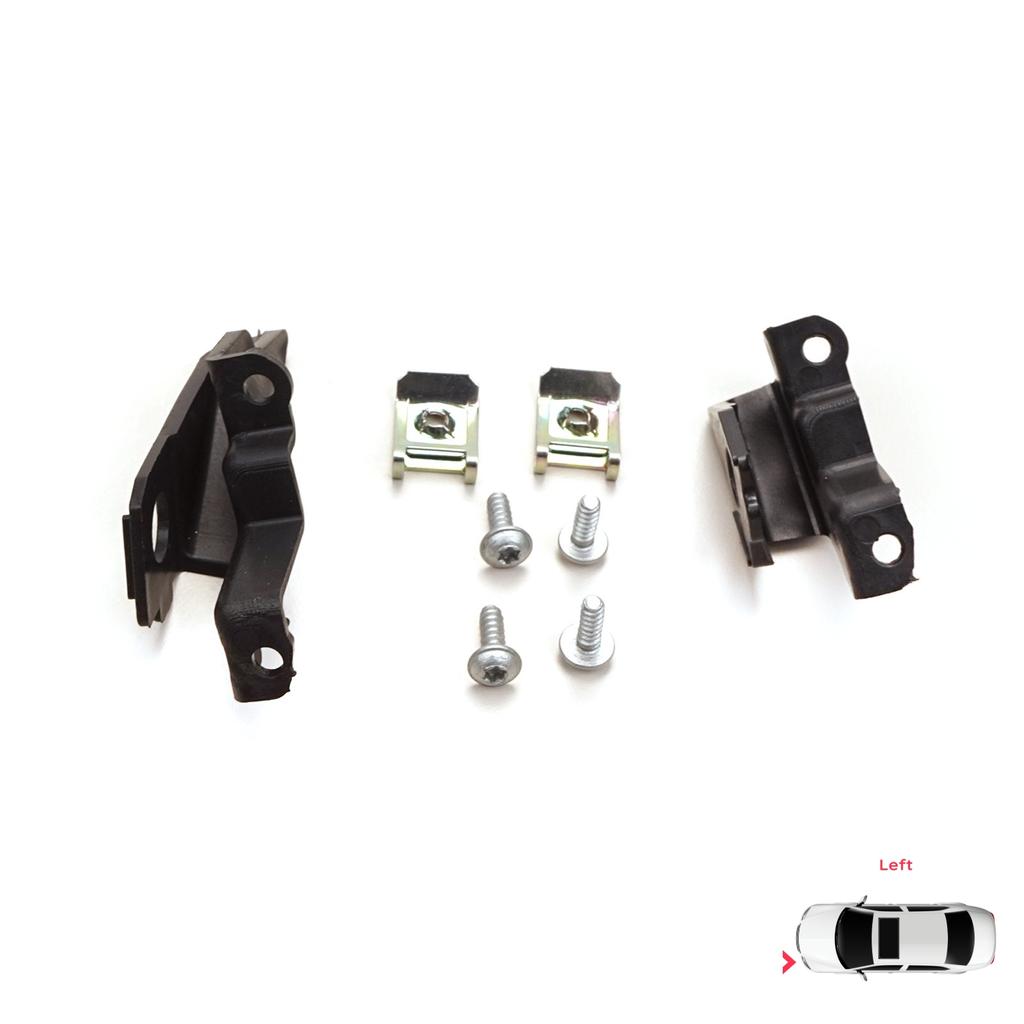 EHL559 Headlight Holder Mount Repair Bracket Tab Set Left Side for VW Polo MK5 6R 6C 61 2009-2016 6C0998225