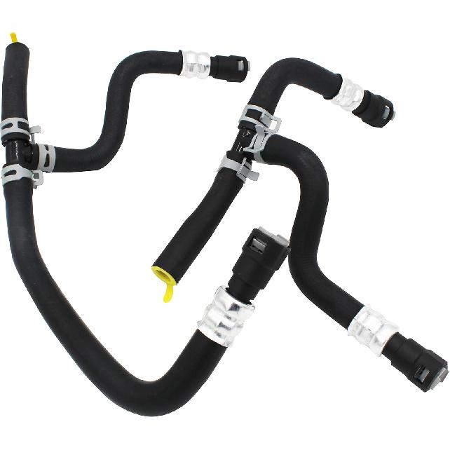 Engine Heater Hose Assembly Compatible With Chevrolet Traverse Saturn Vision Buick Enclave GMC Acadia 2007-2017 Supply And Return Hose 20765678
